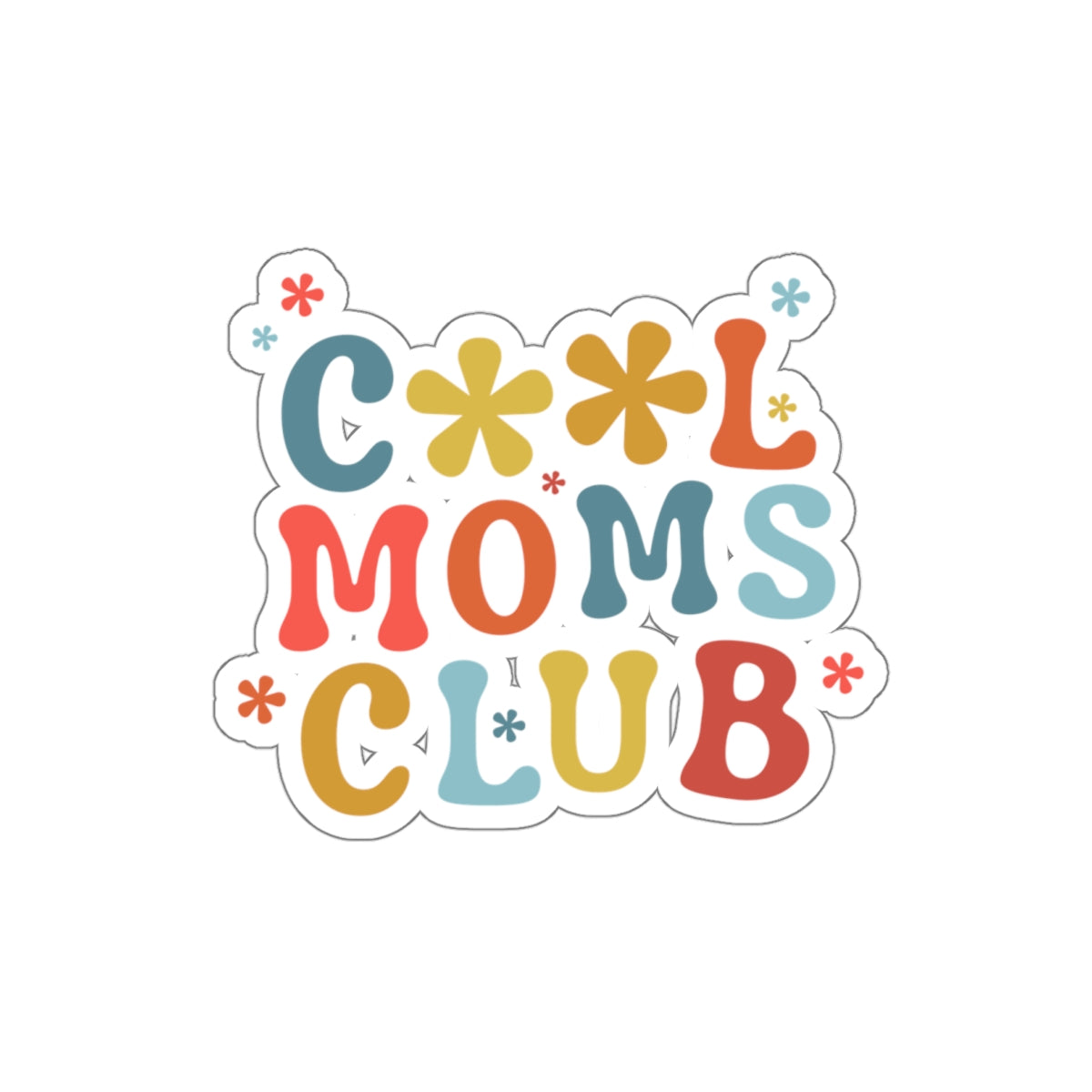 Cool Mom's Club Sticker