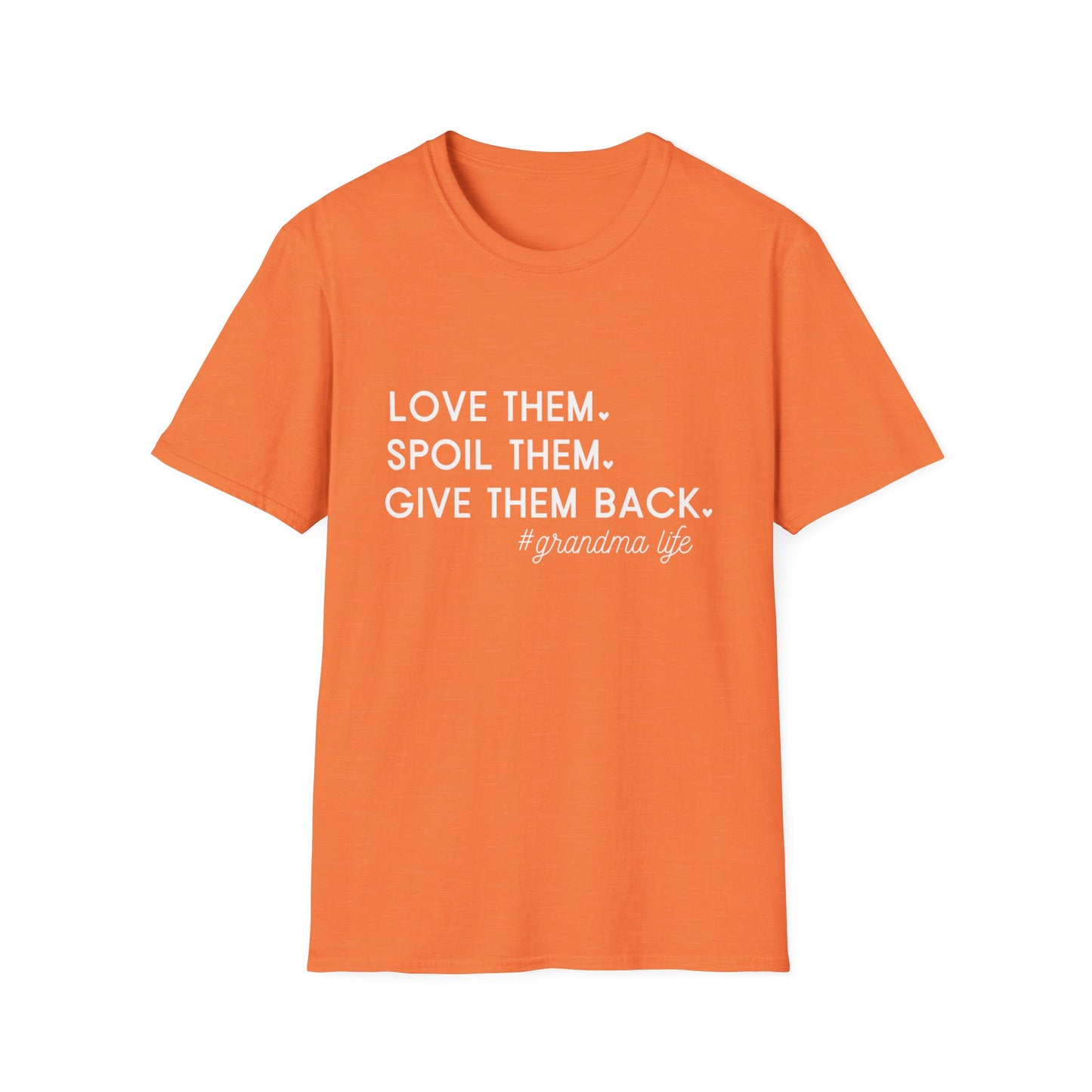 Gifts For Grandma | Grandma T-Shirt | Love Them Spoil Them Give Them Back