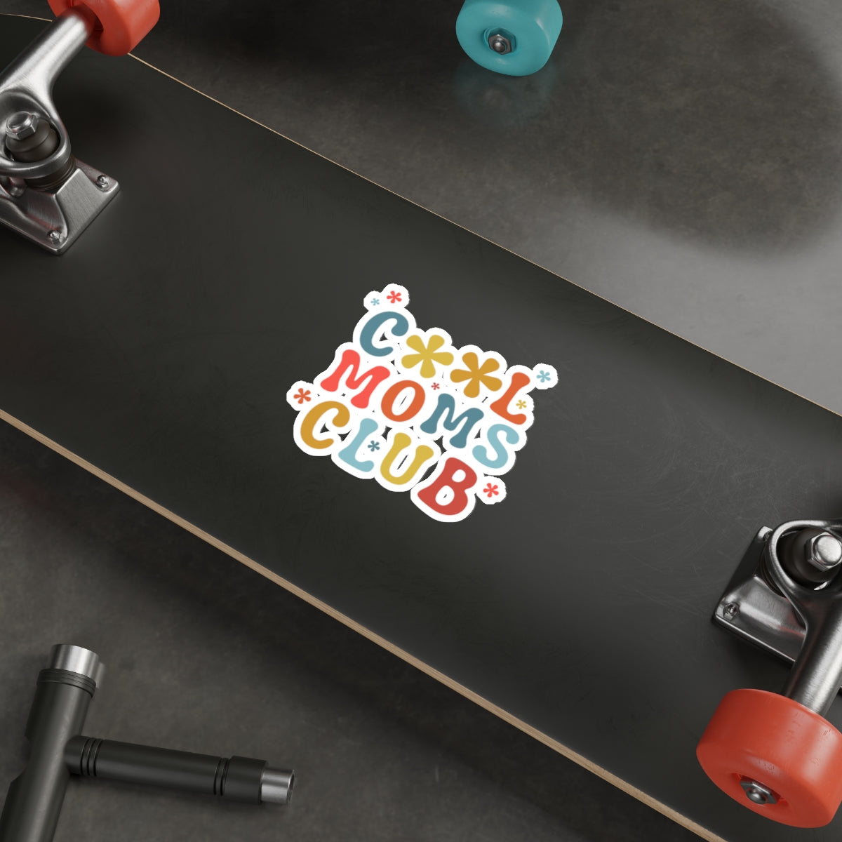 Cool Mom's Club Sticker