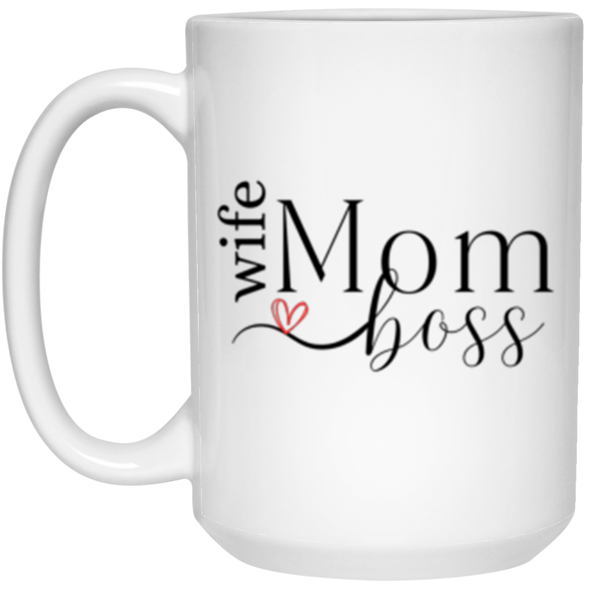 Gifts for Mom | Wife Mom Boss Mug for Mom