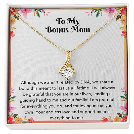 Gifts For Mom | To My Bonus Mom Necklace